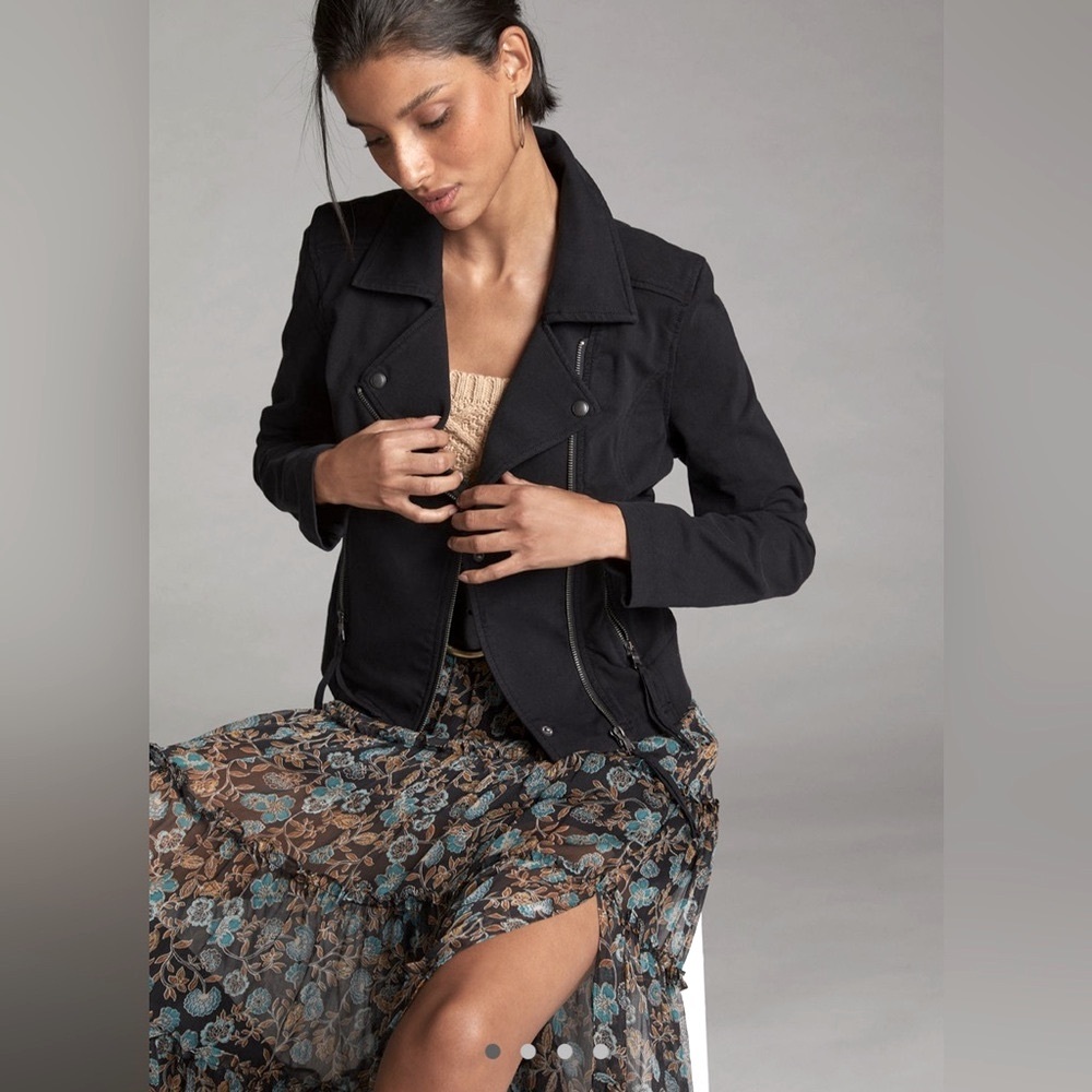 Marrakech Knit Moto Jacket - Size Medium M